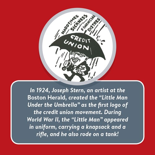 In 1924, Joseph Stern created,Little Man under the Umbrella