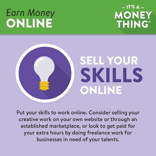 Sell your skills online