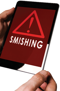 Smishing Graphic