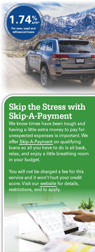 Skip the Stress with Skip-A-Payment