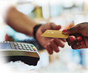 Hand and Credit Card