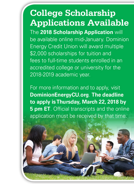 College Scholarship Applications Available